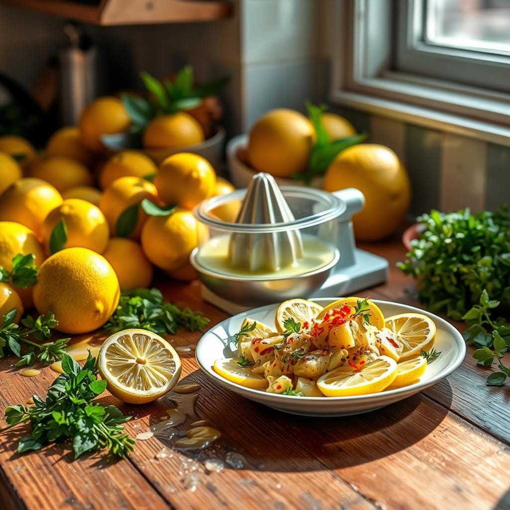 Cooking with Citrus Lemons