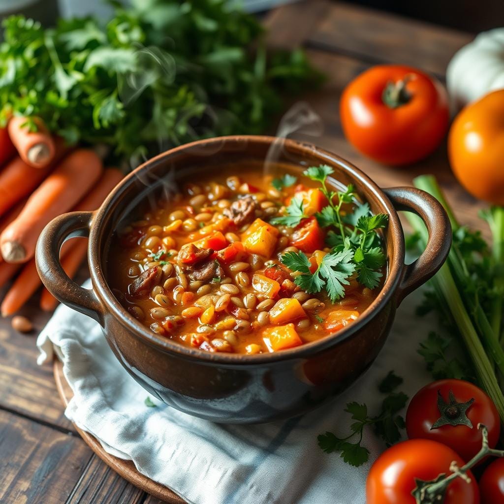 Hearty Lentil Stew with Vegetables Hearty Lentil Stew with Vegetables