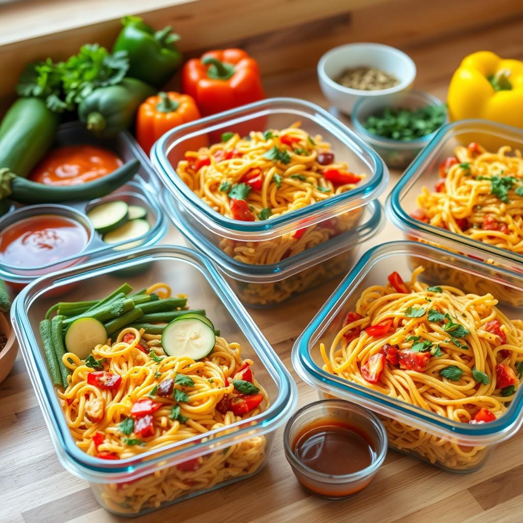 Low-Carb Pasta Meal Prep