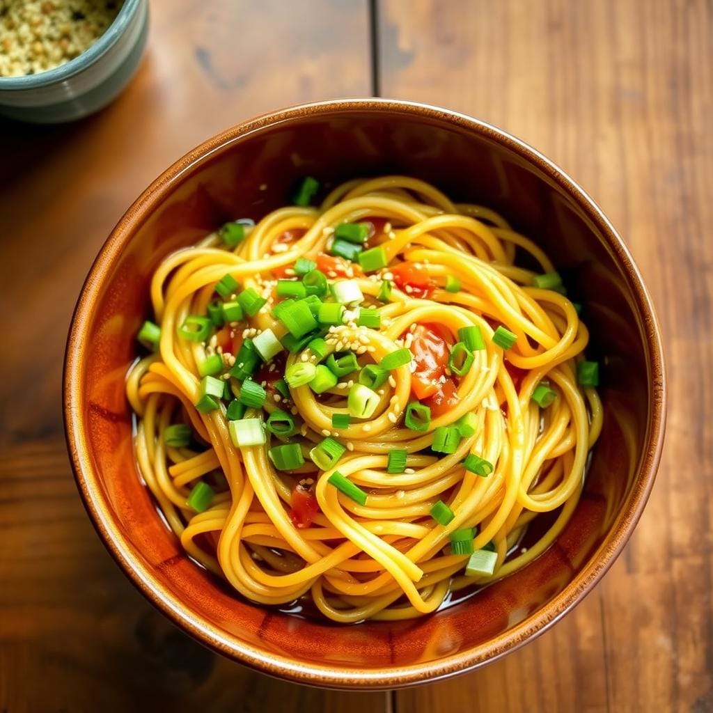 Miso Butter Pasta Dish