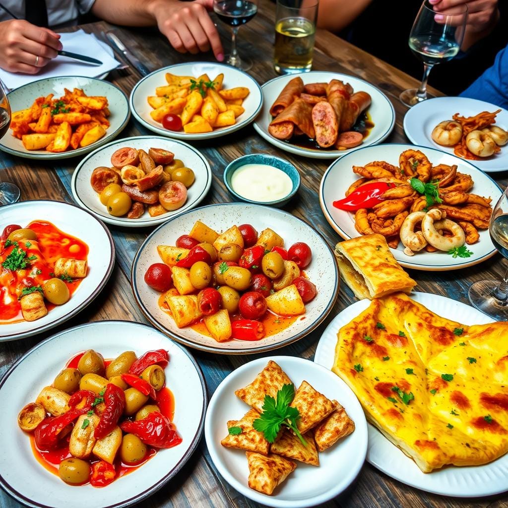 Spanish Tapas Dishes Spanish Tapas Dishes