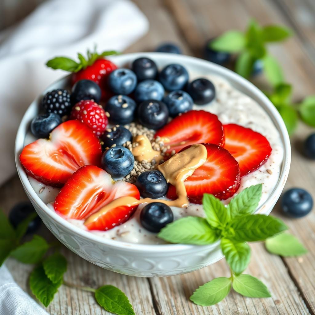 Vegan Overnight Oats with Protein Vegan Overnight Oats with Protein