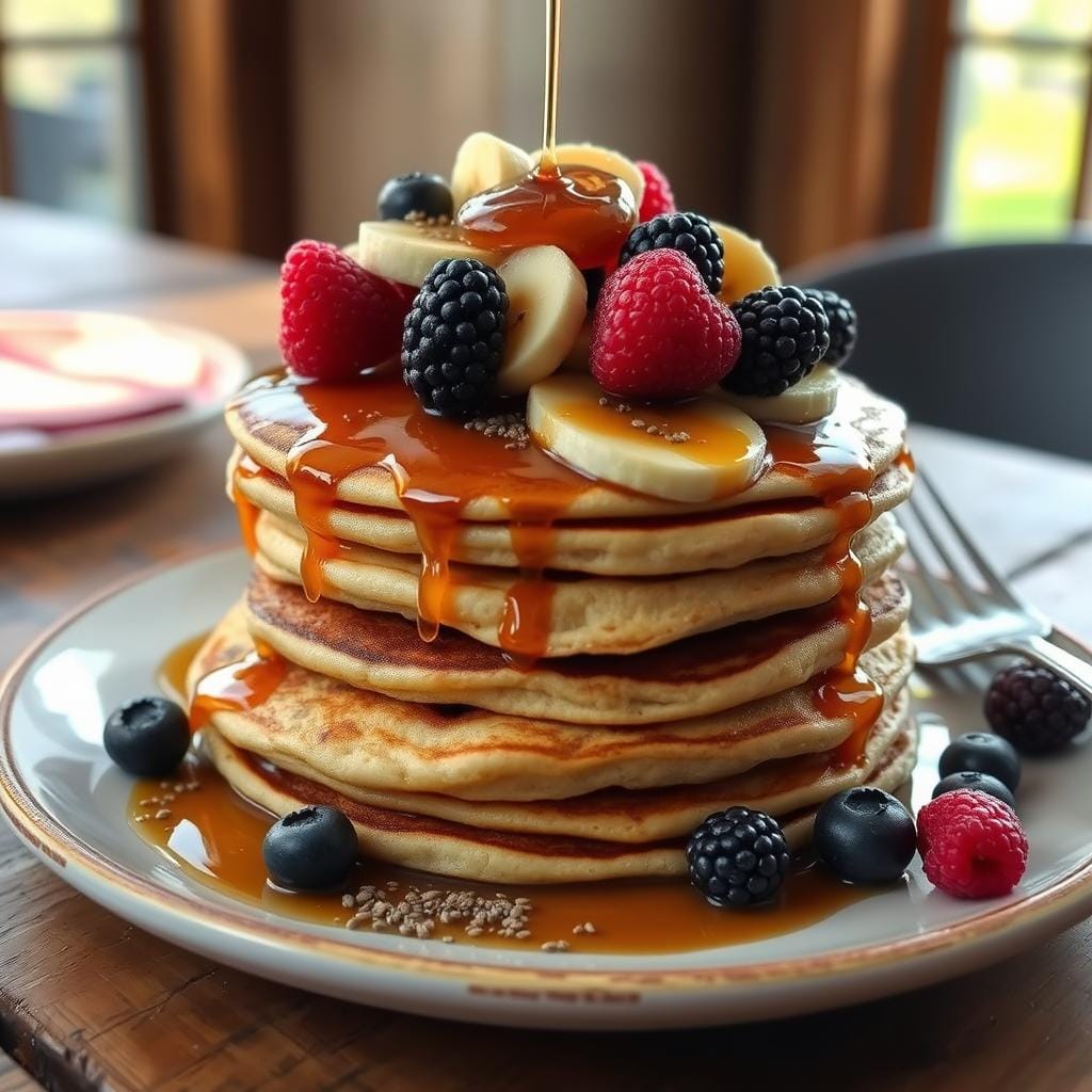 Vegan Protein Pancakes Vegan Protein Pancakes