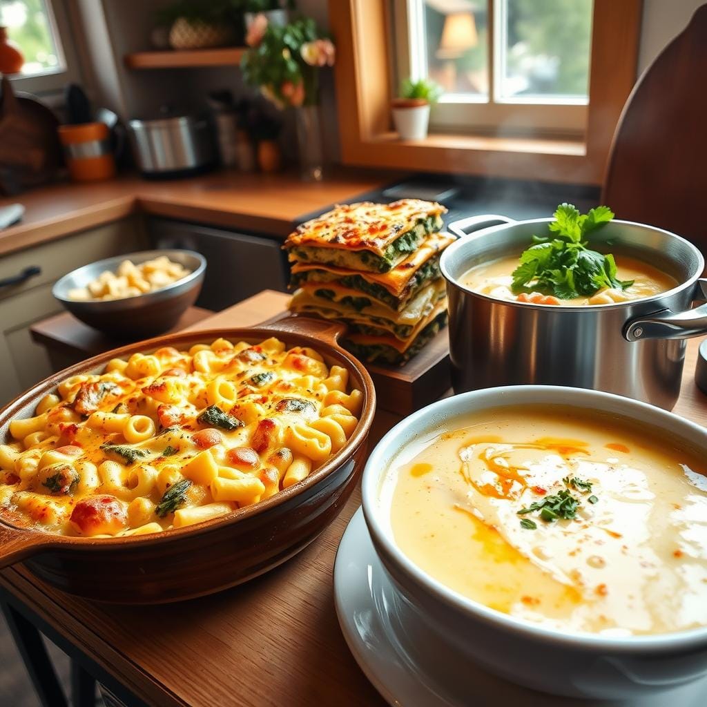 Cheesy Vegetarian Comfort Food