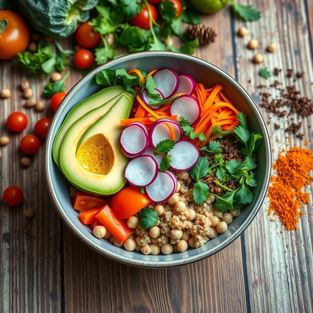Creative Vegan Buddha Bowl Toppings