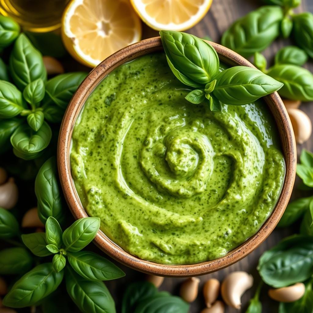 Dairy-Free Creamy Pesto Sauce Dairy-Free Creamy Pesto Sauce