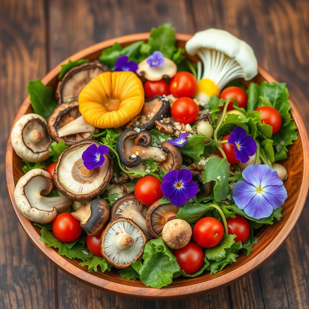 Exotic Mushroom Salad Varieties Exotic Mushroom Salad Varieties