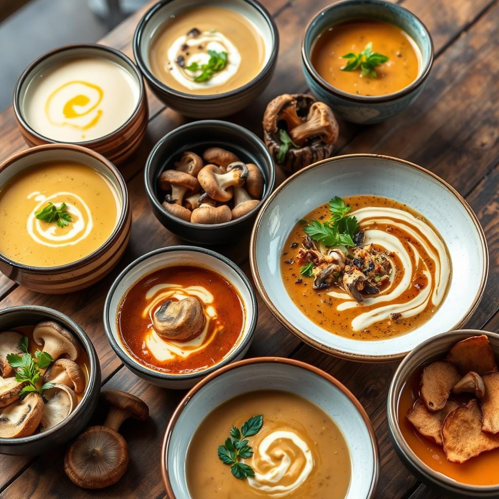 Exotic Mushroom Soup Varieties Exotic Mushroom Soup Varieties