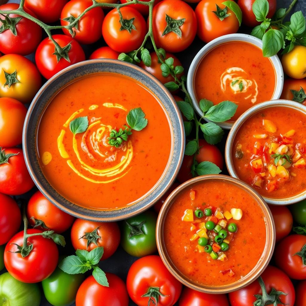 Fresh Tomato Soup Varieties Fresh Tomato Soup Varieties