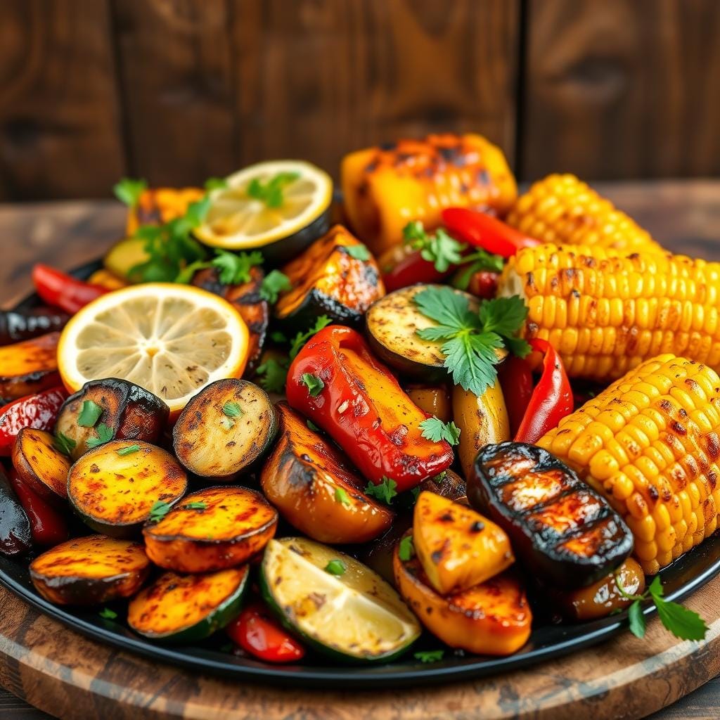 Jerk Vegetable Platter Jerk Vegetable Platter