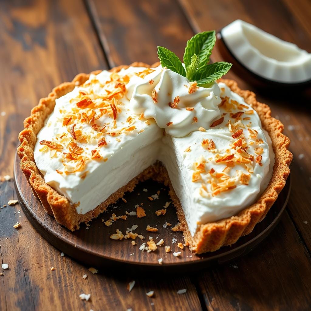 Keto Coconut Cream Pie Keto Coconut Cream Pie