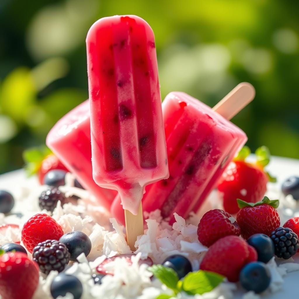 Keto Frozen Treats Berry Popsicles Keto Frozen Treats Berry Popsicles