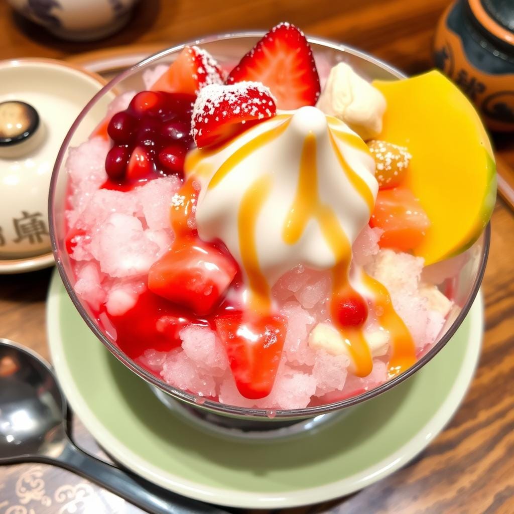 Korean Desserts Patbingsu