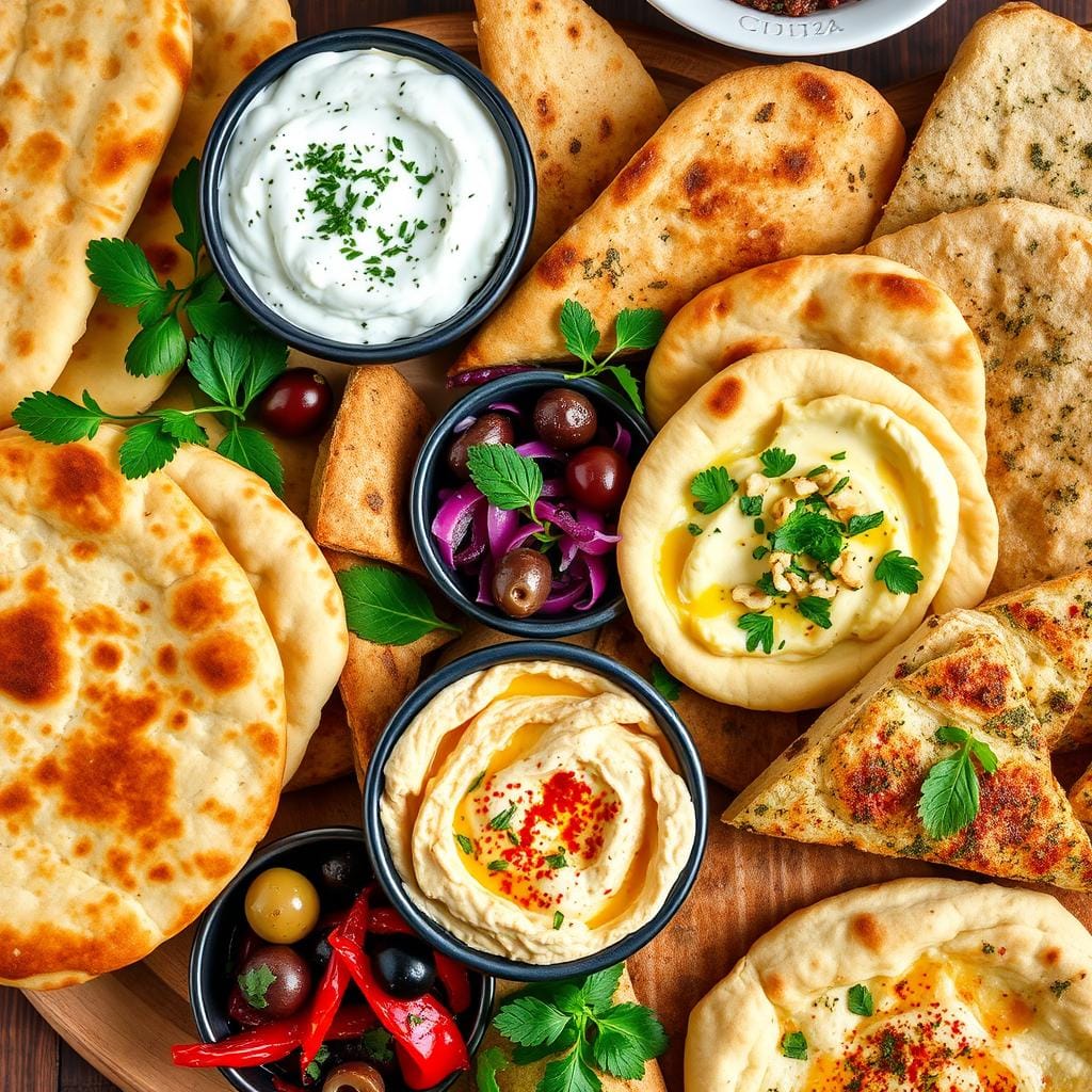 Mediterranean Flatbreads and Pita Mediterranean Flatbreads and Pita