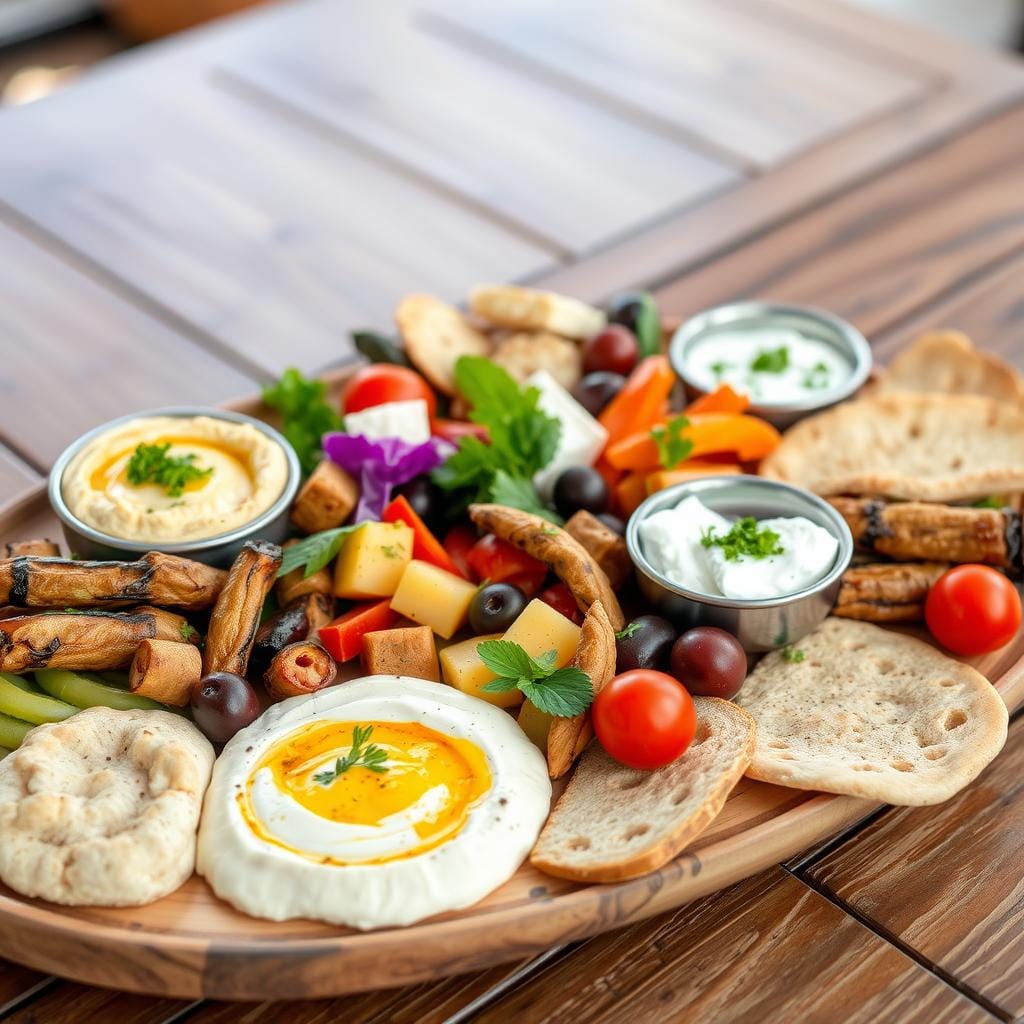 Mezze Platter Presentation Mezze Platter Presentation
