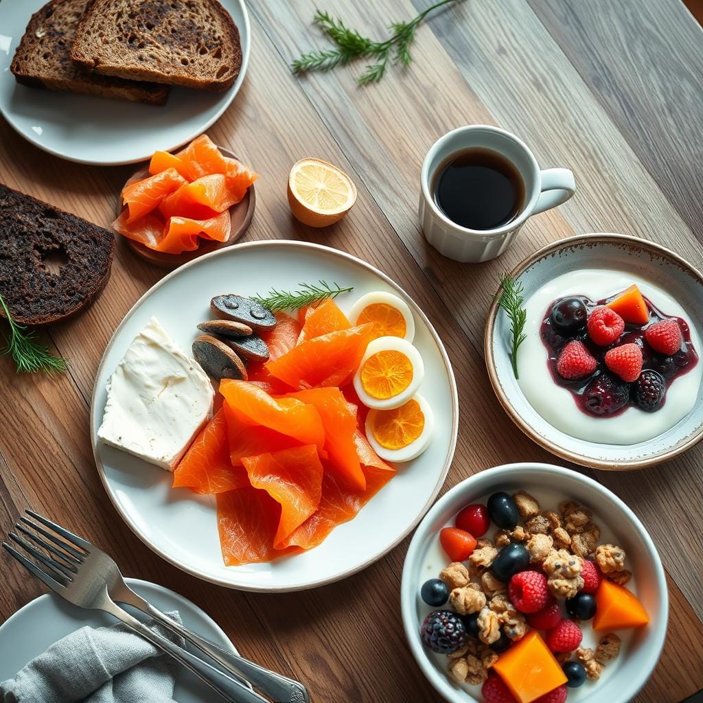 Nordic Breakfast Spread