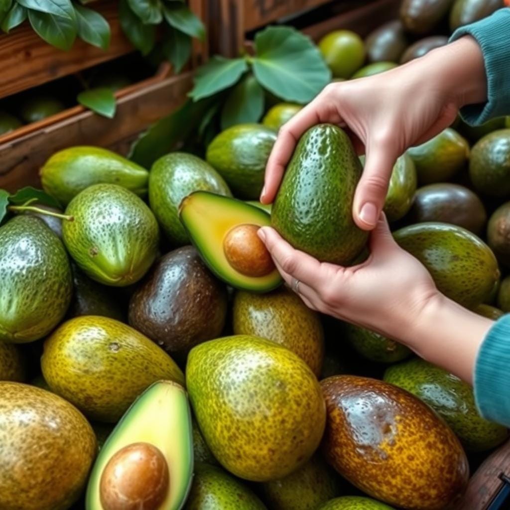 Selecting Ripe Avocados