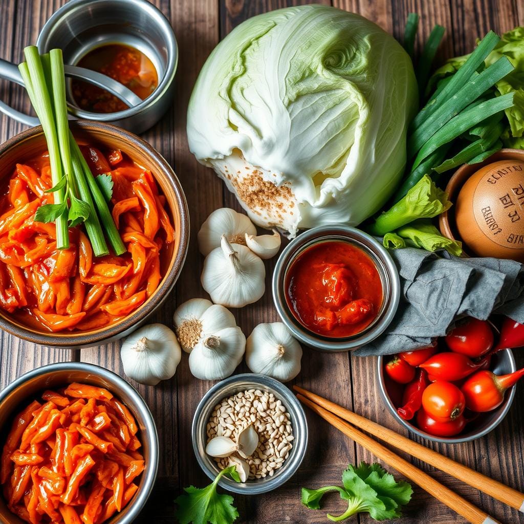 Traditional Korean Cooking Ingredients