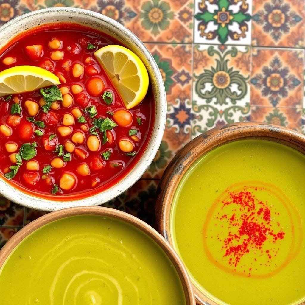 Traditional Moroccan Soups Harira and Bissara Traditional Moroccan Soups Harira and Bissara