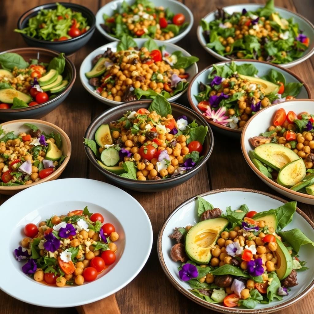 Vegetarian Salad Varieties