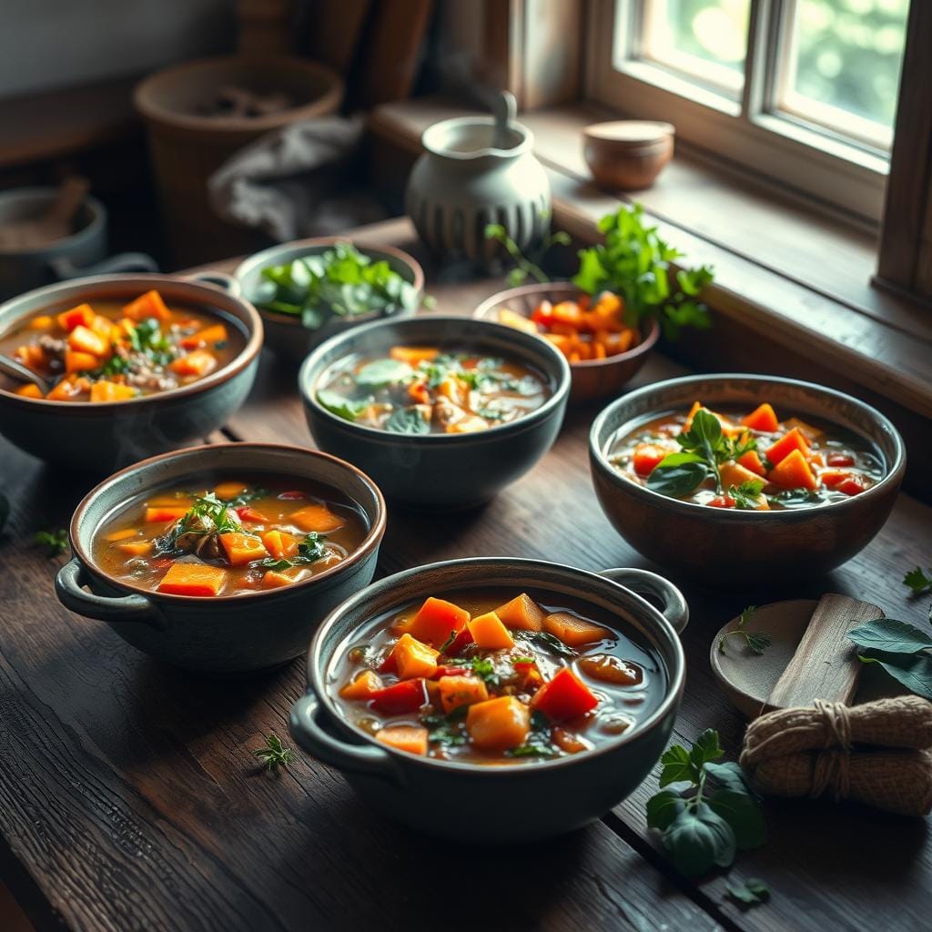 Vegetarian Soups and Stews